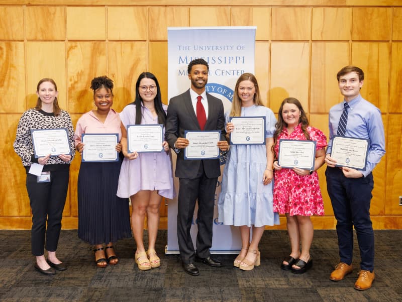 Medical Student receive awards at Honors Day